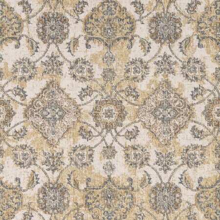 Homeroots 27 x 90 in. Ivory, Sand Wool Rug 375263